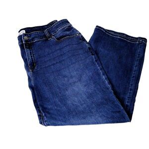Lane Bryant Jeans High Rise Bootcut Dark Wash Women's 22S Flex Magic Waistband‎